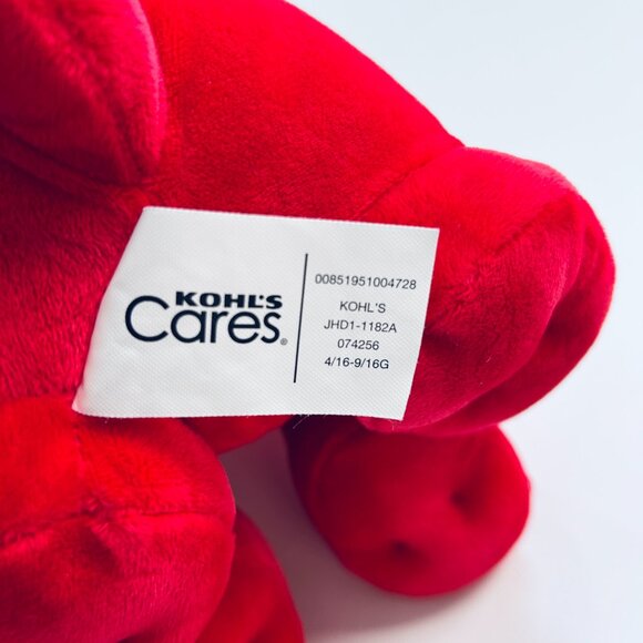 Clifford The Big Red Dog Plush Doll Toy Kohls Cares Stuffed Animal 13" - Picture 6 of 10